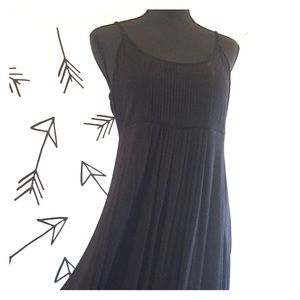 Calvin Klein long black maxi dress